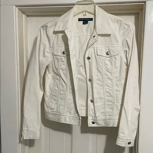 Lauren Ralph Lauren Women's Cream Jean Jacket